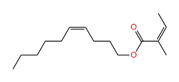 (Z)-4-Decenyl (Z)-2-methyl-2-butenoate